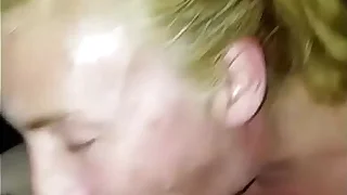 Wife swallows 14 loads down her throat compilation