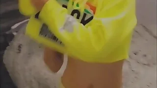 Met Tiny White Teen at BLM Protest and She Sucked My Dick to Make Up for Slavery