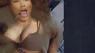 Nicki Minaj Various Tit Slip Nippleslips and Cumshot Selfie Compilation