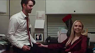 Office romance with two co workers during a Christmas party
