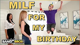 BANGBROS - Juan El Caballo Loco Gets Hot MILF Reagan Foxx For His Birthday