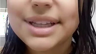 Sexy Latina Giving A Big Cock Rating